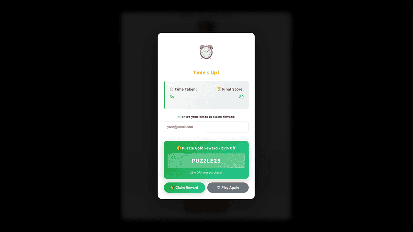 Displays the Discounts to redeem