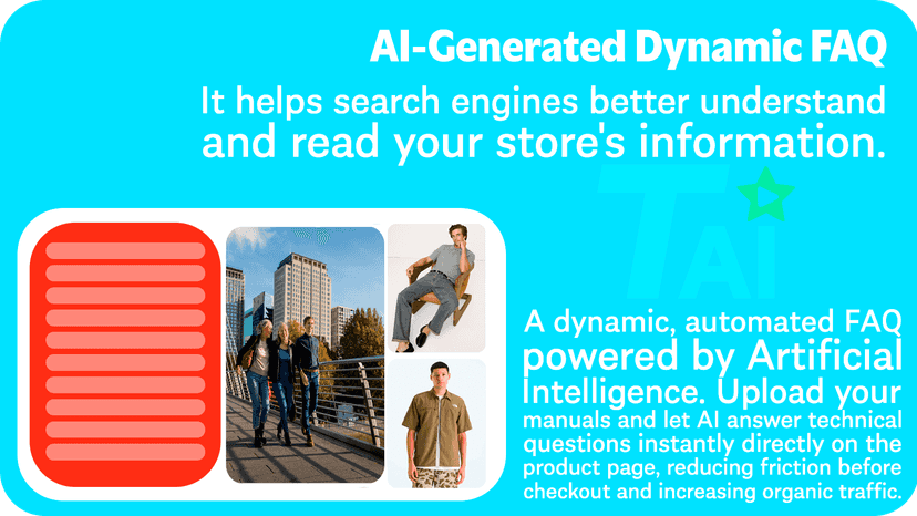 Smart AI FAQs for Shopify stores by Trustify.