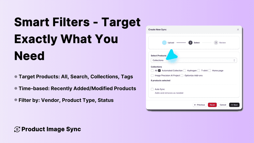 Shopify store with synced product images across catalog