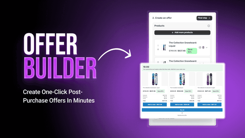 Offer Builder