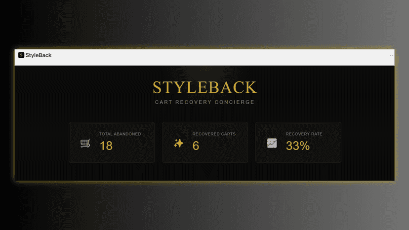 Styleback screenshot
