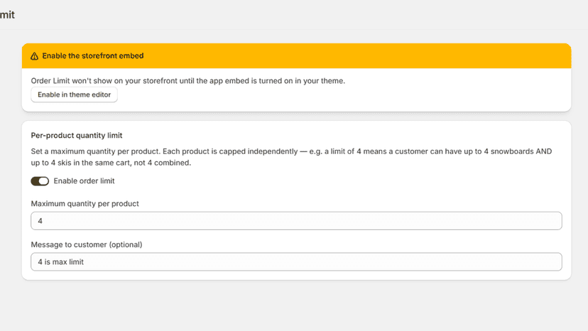order limit image 2