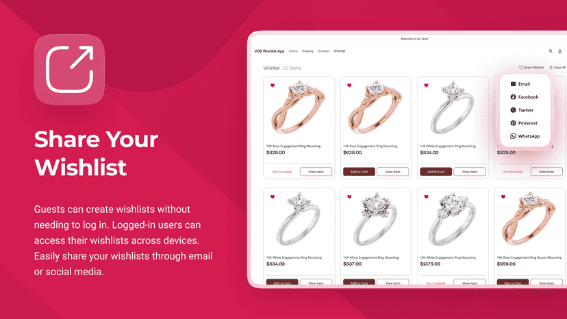 Share your wishlist