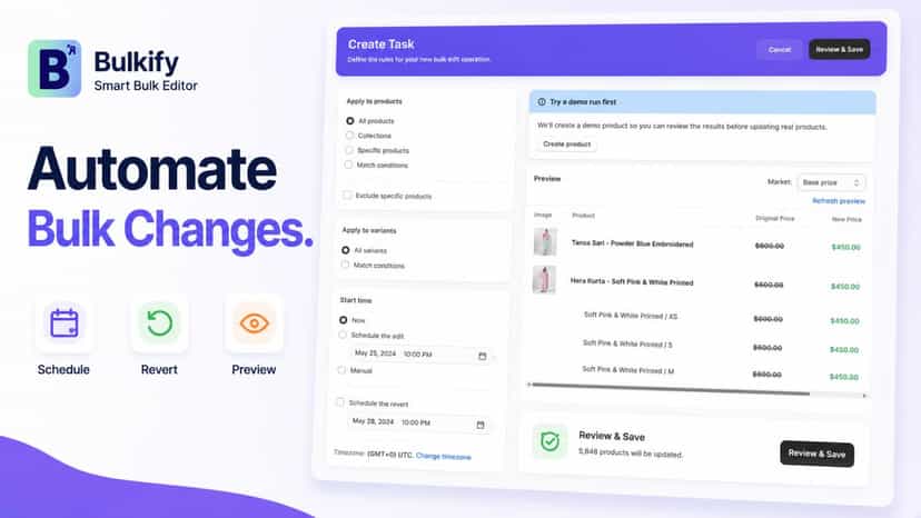 Bulkify: Smart Bulk Editor