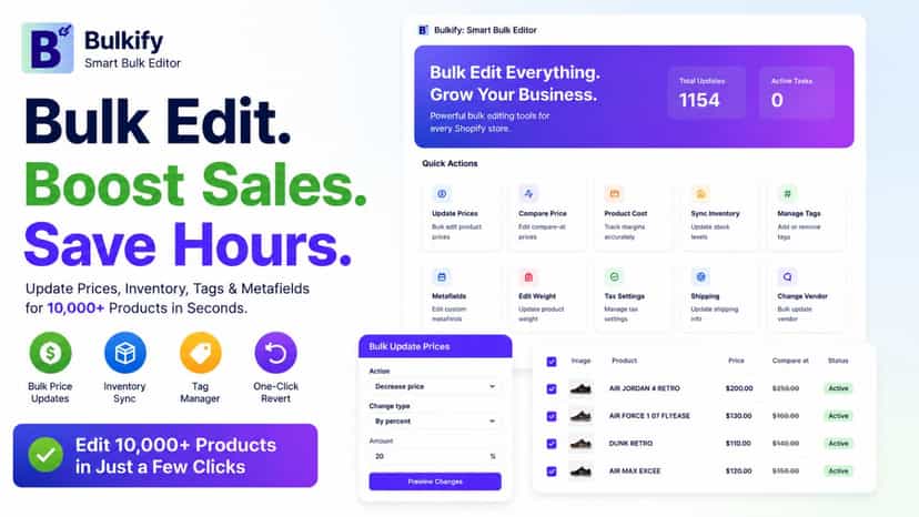 Bulkify: Smart Bulk Editor