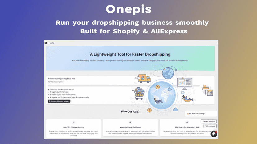 Simplify dropshipping, orders, and supplier management