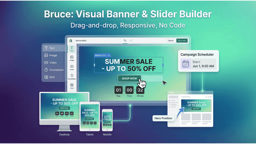 Visual Banner and Slider Builder