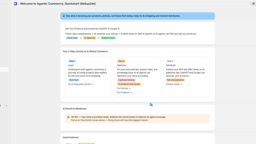 See what is blocking your products, policies, and feeds from bei