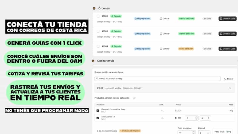 Imagen con todos los beneficios listados de pymexpress