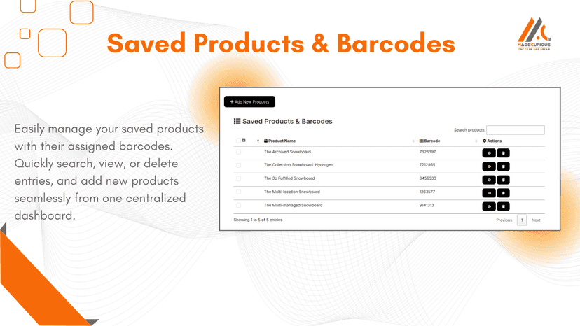 Barcode & Labels Generator