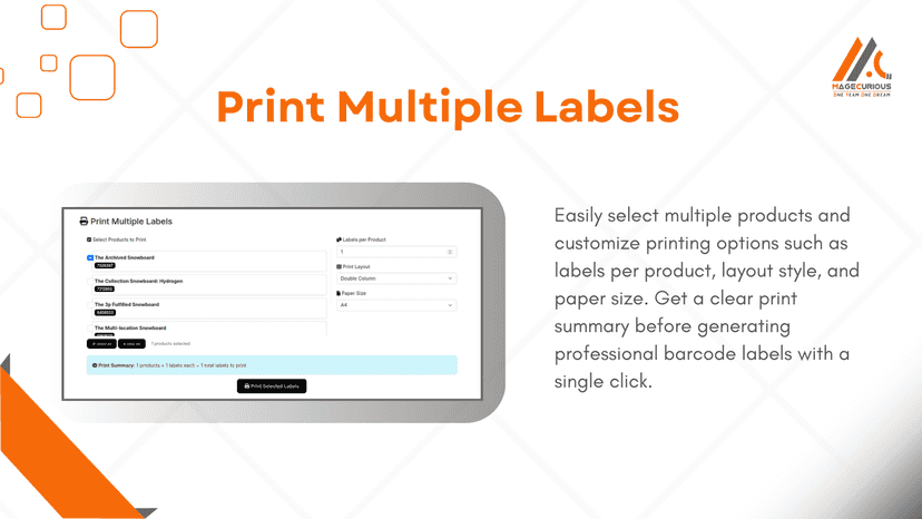 Barcode & Labels Generator