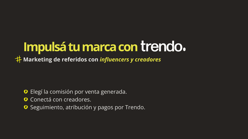 Impulsá tu marca con Trendo: Marketing de referidos
