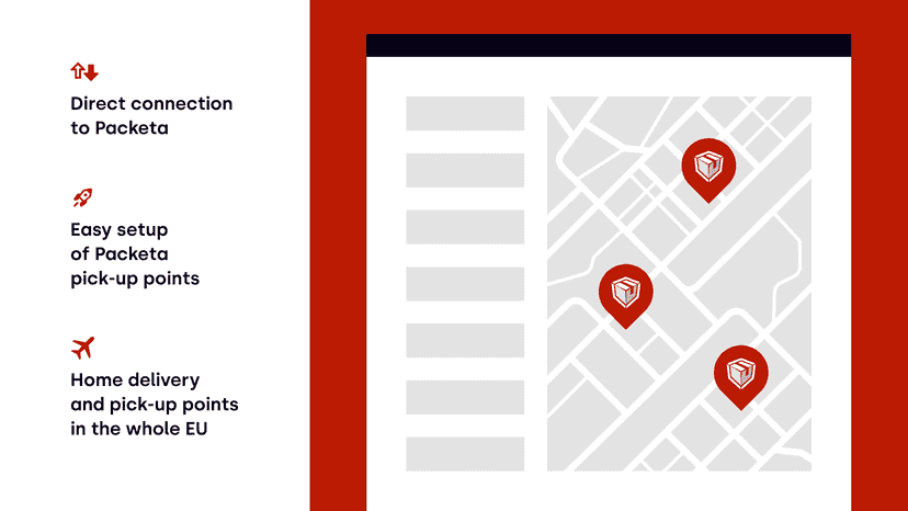 Connect orders and pickup points to Zasilkovna