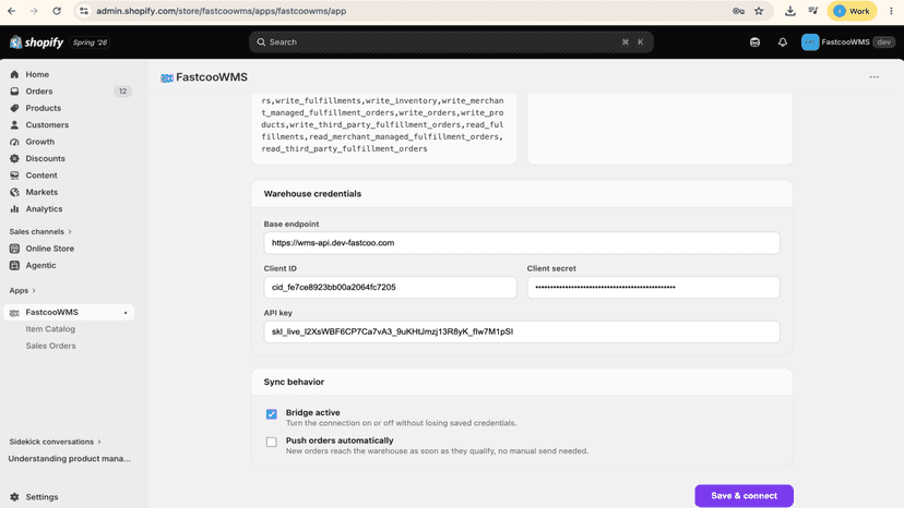 App Configuration