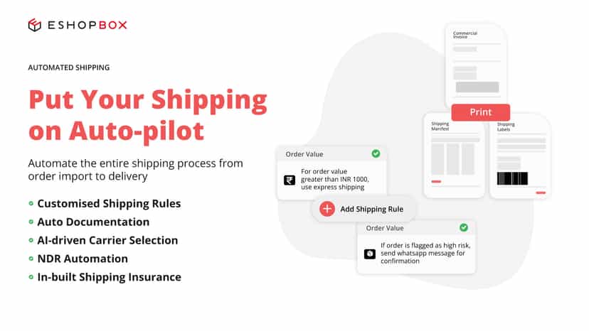 End -to-end automate sipping workflows with Eshopbox