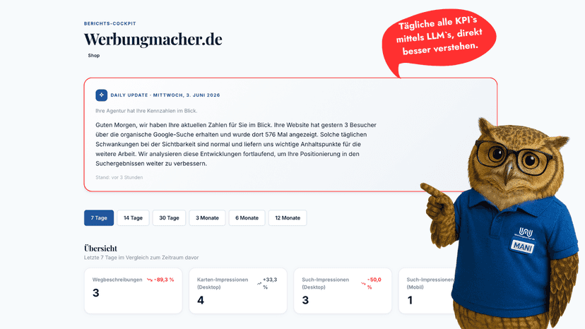 Tägliche alle KPI`s mittels LLM`s, direkt besser verstehen.