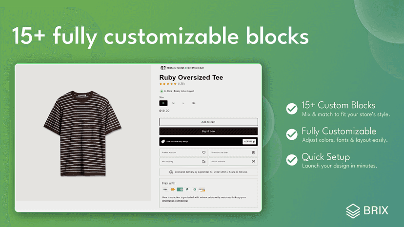 shopify social proof blocks