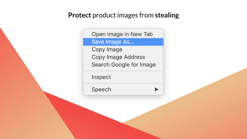 Mega Anti-Theft - easily block Save image as ... right click