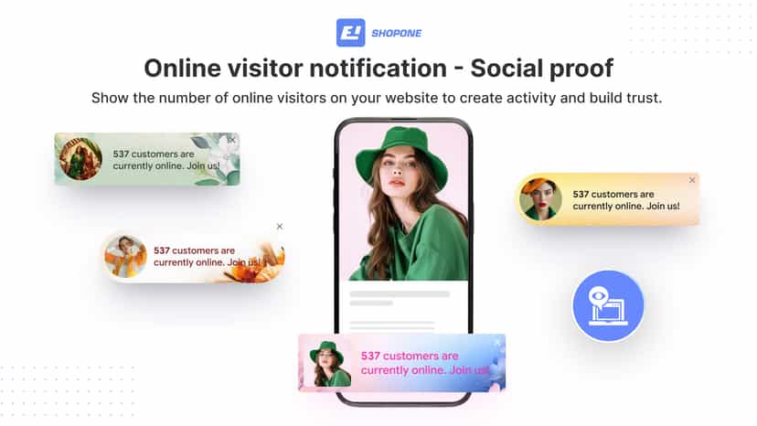 Show sales popup, sales notification, sales pop, sales pop up.