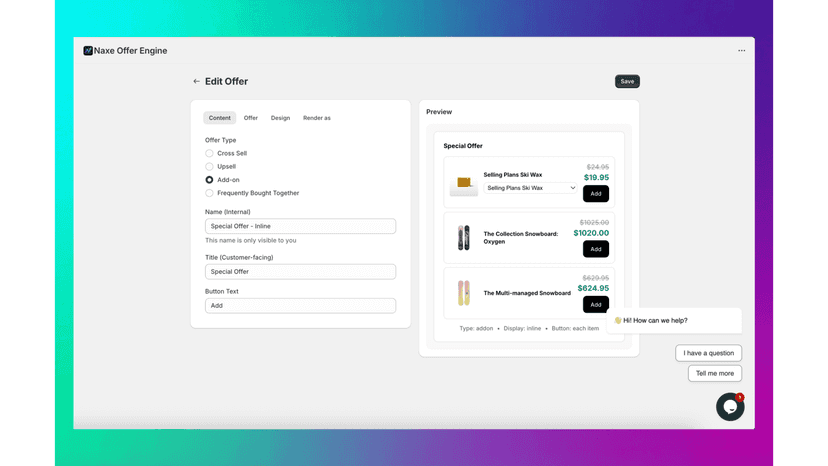 Admin UI