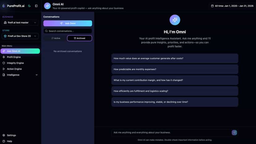 PureProfit.ai - Omni AI