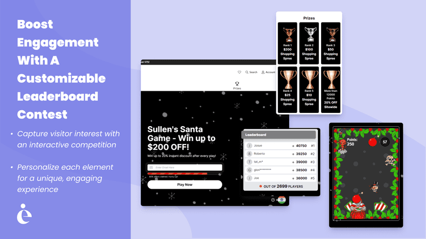 Host Engaging Contests to keep your visitors Hooked!