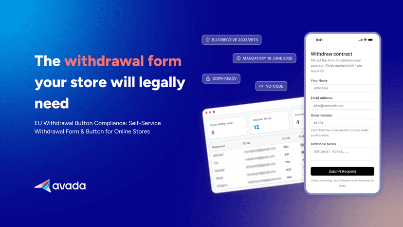 EU withdrawal form mandatory 19 June 2026, Directive 2023/2673