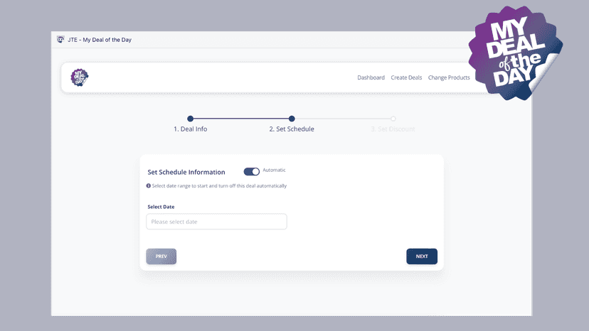 screenshot of step 2