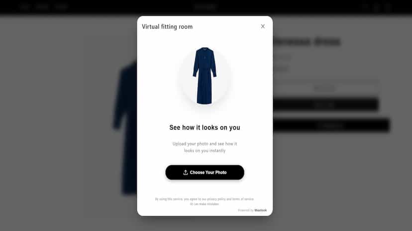 Product Page AI Try-on