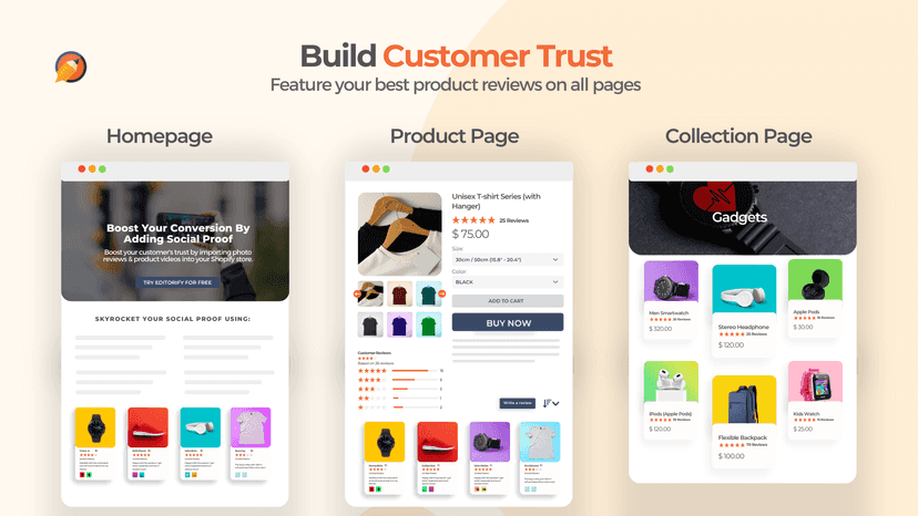 Build customer trust