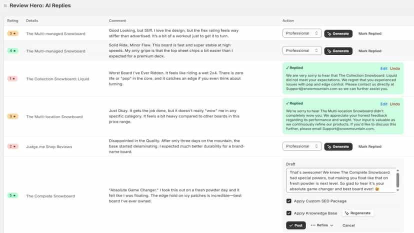 Review Overview