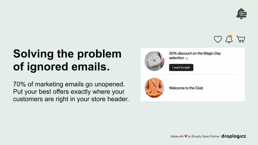 Shopify On Site Notifications