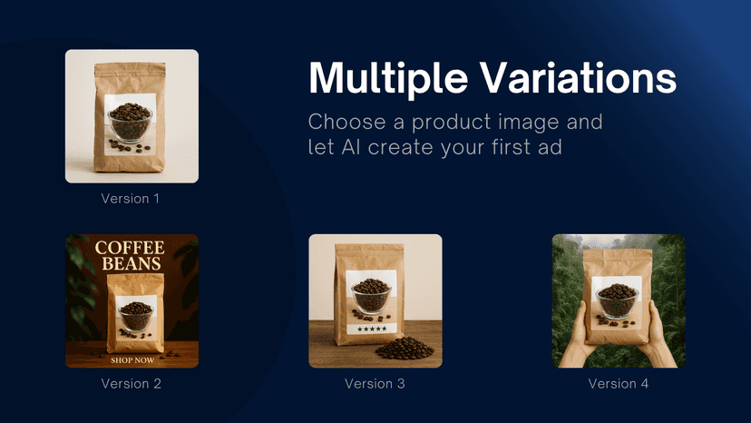 Create Multiple Variants For Your Ad