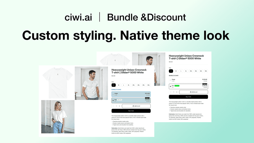 Merchant view of discount configuration and storefront preview