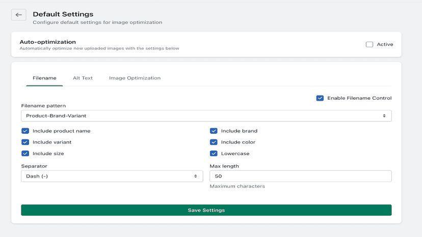 Automatic SEO fields optimization