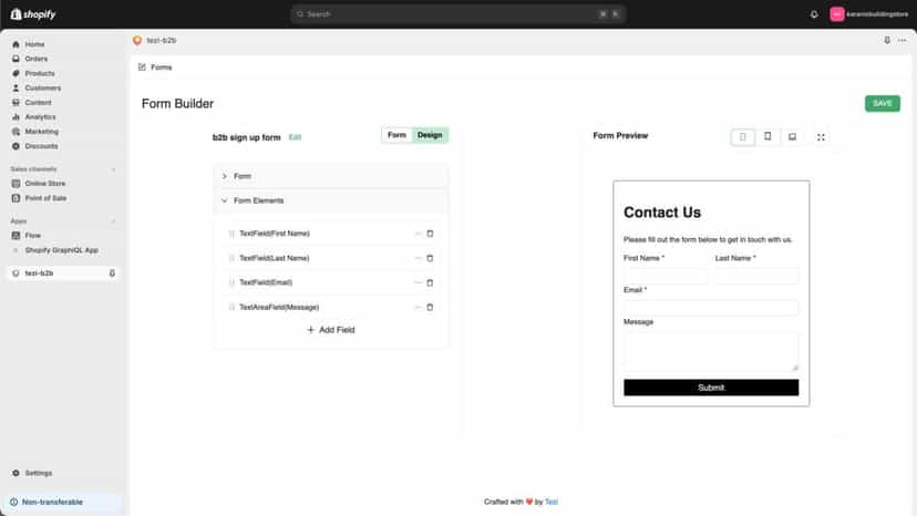 Form element customisation