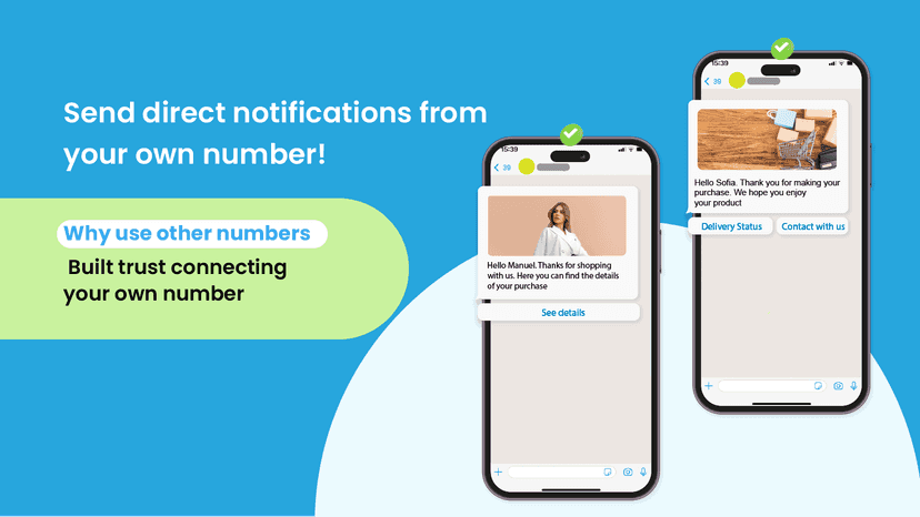 Notify from your own WhatsApp n