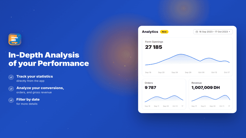 Analytics form cod aov
