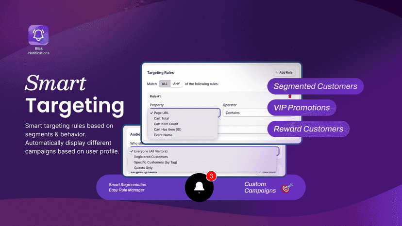 Blick - Smart Targeting Rules.
