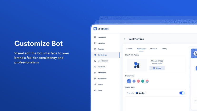 DeepAgent Customize Bot
