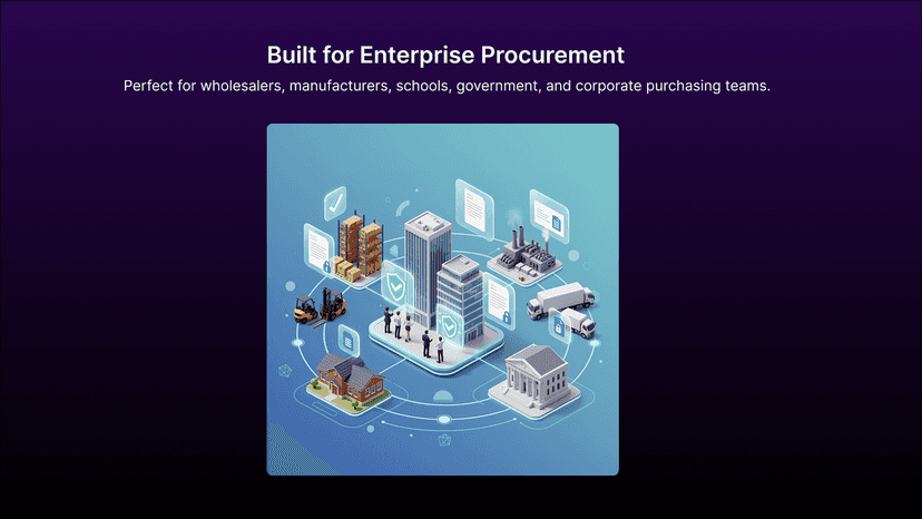 Built for Enterprise Procurement