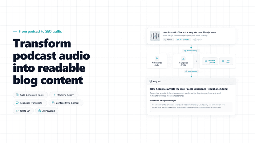 Max AI podcastify- Best Shopify podcast app