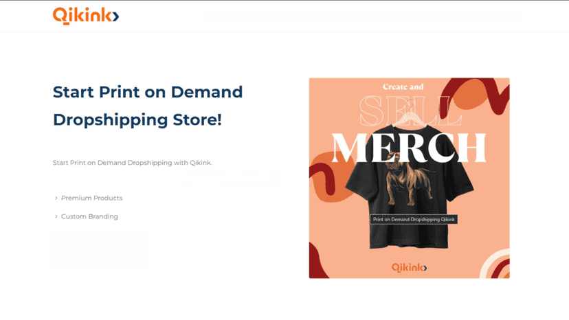 Build your brand with Qikink