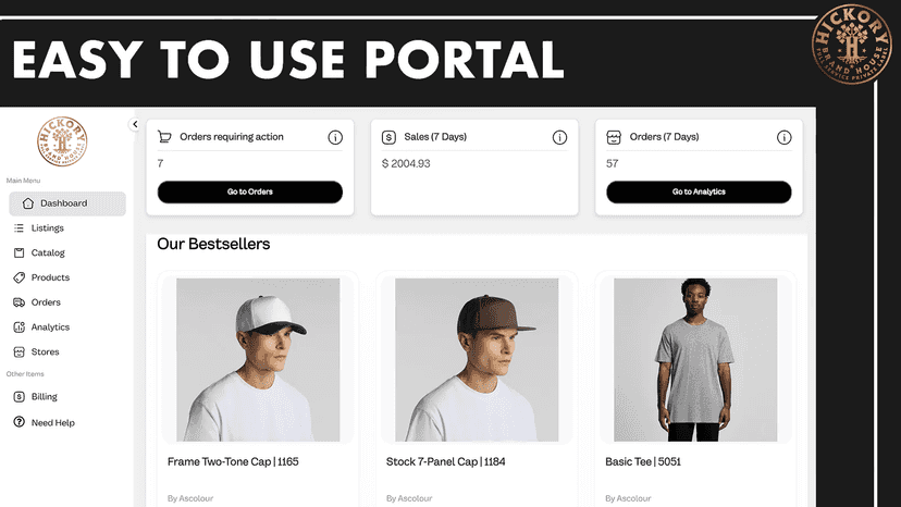 Easy to use online portal