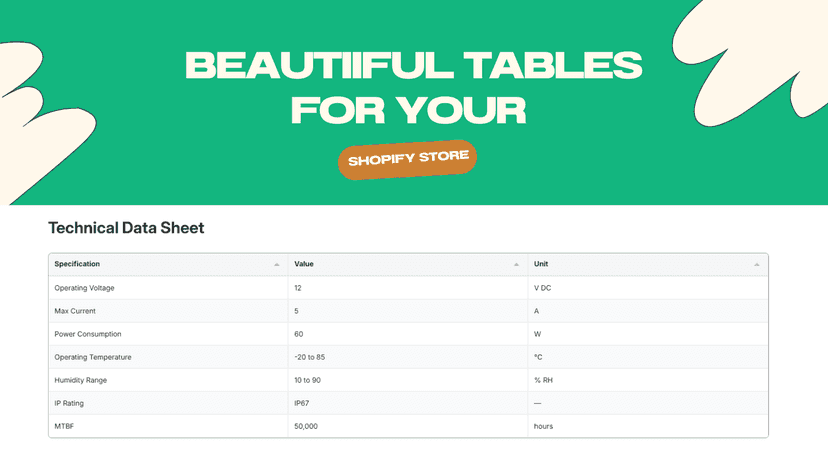 Table Pilot Banner