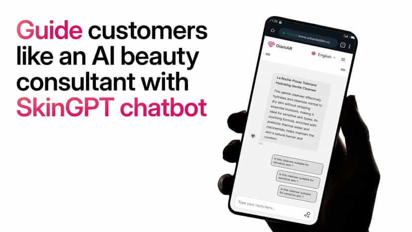 Guide customers with AI SkinGPT beauty consultant chatbot