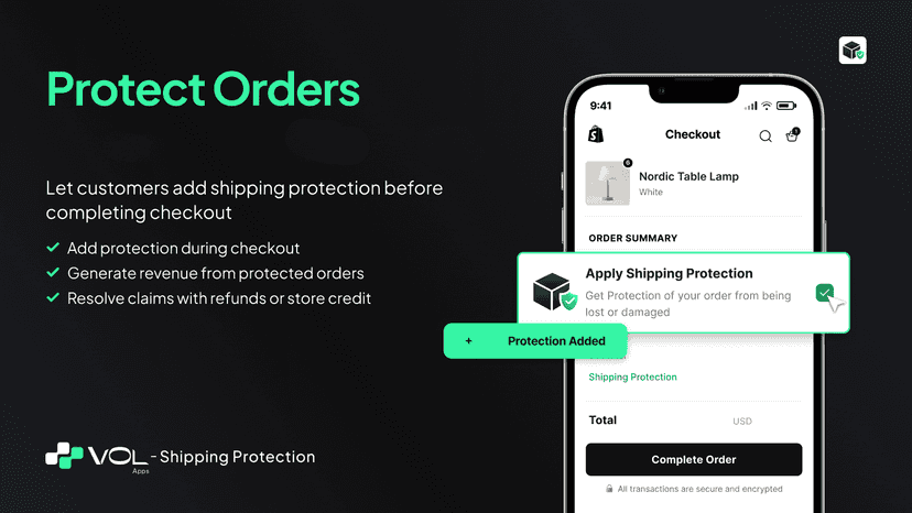 Shipping Protection for Every Order