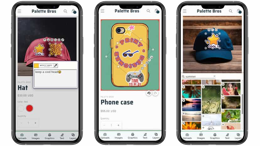 Mobile device looks