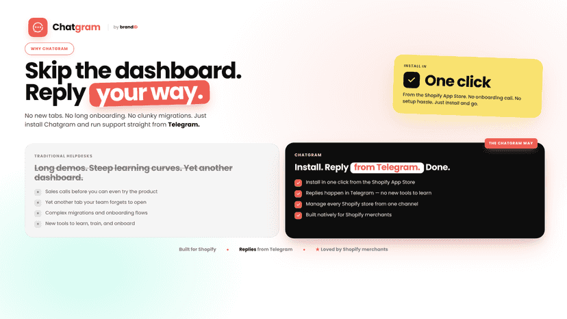 Free Shopify helpdesk with unlimited conversations.