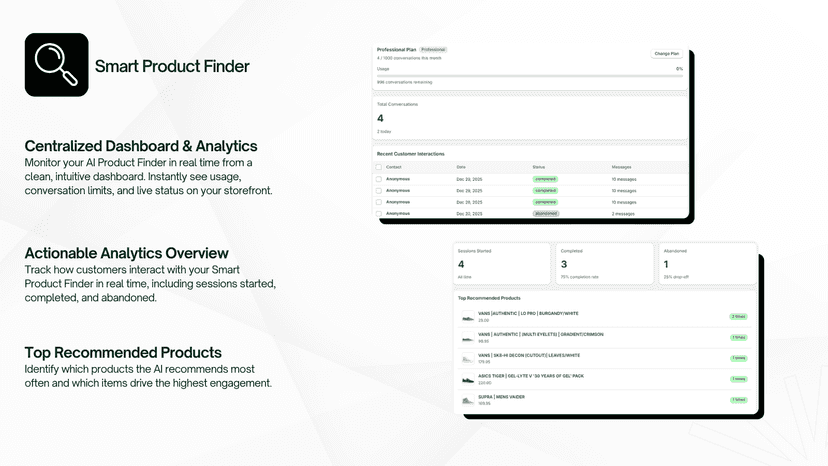 smart product finder